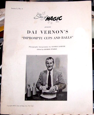 Dai Vernon: Impromptu Cups and Balls