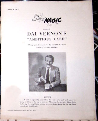 Dai Vernon: Ambitious Card