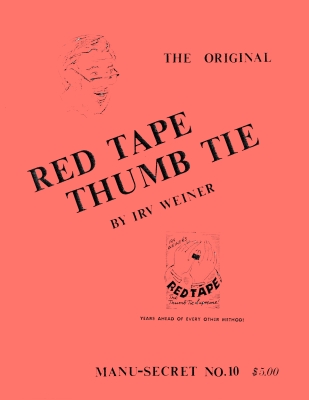 Red Tape Thumb Tie