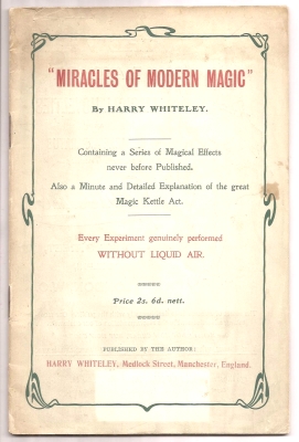 Miracles of Modern
              Magic