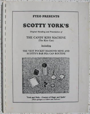 Scott York:
              Candy Kiss Machine