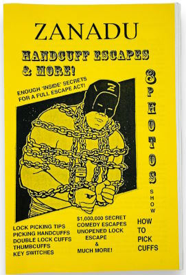 Zanadu Handcuff Escapes and More!
