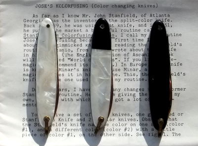 Jose De La Torre Kolorfusing Knives